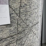 Drawing inspiration from tribal influences, the Odyssey Collection combines relaxed linear pattern with a sophisticated color palette. Each Odyssey rug, which is hand-knotted of wool and viscose from bamboo, is crafted entirely by hand by master artisans in India.  Hand Knotted 70% Viscose from Bamboo | 30% Wool OD-02 Slate/Grey