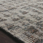 Hand-knotted in India of 100% wool, the Amara Natural/Ocean Area Rug creates a casual yet refined vibe with high-end appeal. Showcase in your living room, bedroom, entryway, or other high traffic area.   Hand Knotted 100% Wool AMM-07 Natural/Ocean