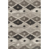 Featuring Akina Grey/Charcoal Rug by Loloi at Amethyst Home. Hand woven in India, the Akina Grey/Charcoal rug sets a rugged and worldly foundation. Each piece is deliberately crafted with textural highs and lows, accentuating the all-over geometric pattern. And because Akina is woven of 100% wool, each piece is naturally durable and fitting for your most high .  Amethyst Home provides interior design, new home construction design consulting, vintage area rugs, and lighting in the Miami metro area.