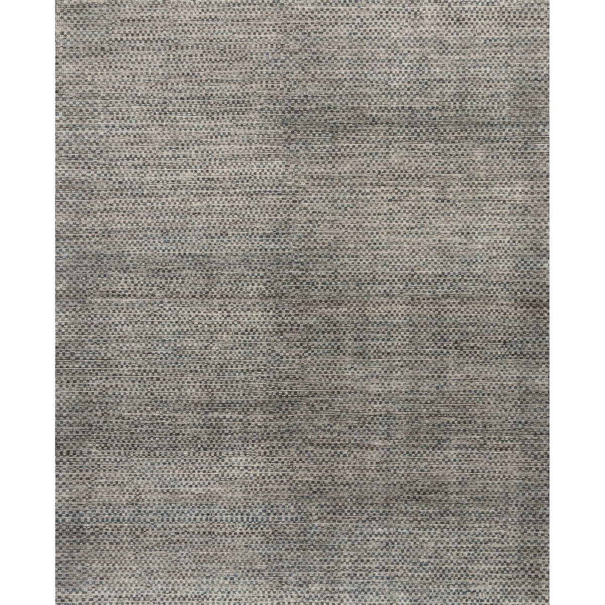Amara Natural/Slate Hand-Knotted Rug