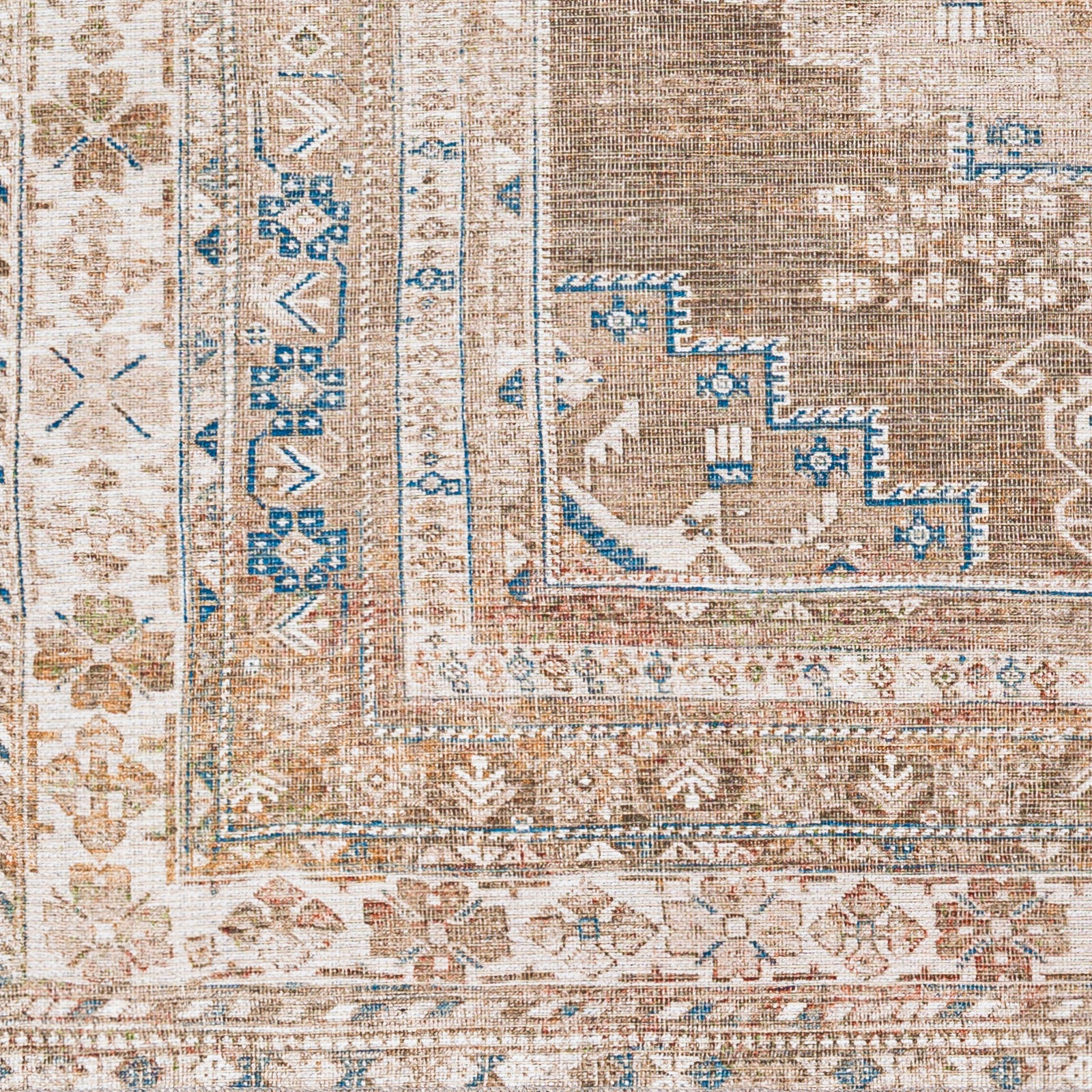 Featuring Violet Machine Washable Rug by Surya at Amethyst Home. A machine washable favorite - the Violet rug is an earthy take on a vintage rug. It features a unique low pile perfect for ease of doors and robot vacuums. Soft to the touch and durable for your messiest spots.
Machine Washable and Made66% Polyester | 34% CottonPile Height: 0.2"
Machine wash o. Amethyst Home provides interior design, new home construction design consulting, vintage area rugs, and lighting in the Calabasas metro area.