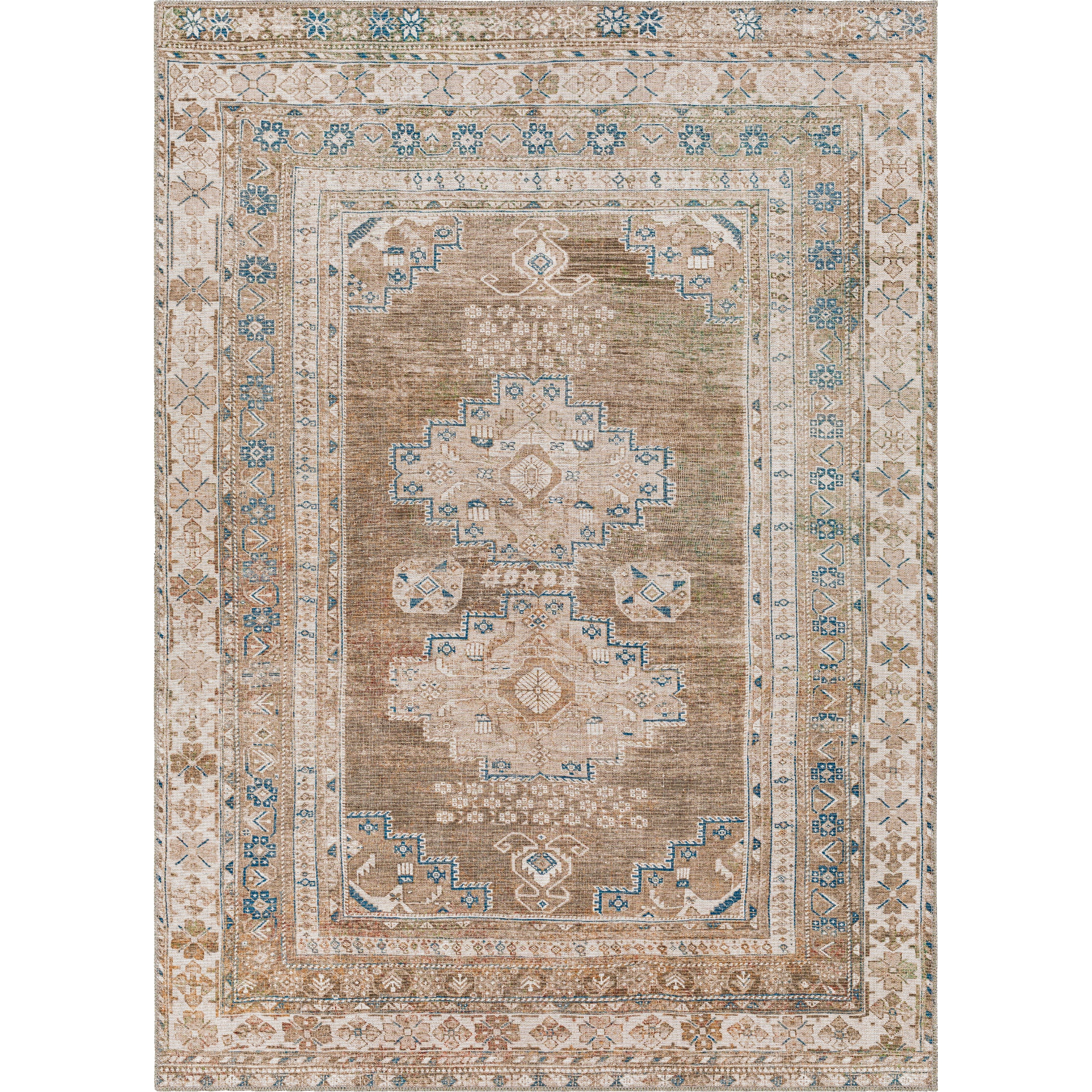 Featuring Violet Machine Washable Rug by Surya at Amethyst Home. A machine washable favorite - the Violet rug is an earthy take on a vintage rug. It features a unique low pile perfect for ease of doors and robot vacuums. Soft to the touch and durable for your messiest spots.
Machine Washable and Made66% Polyester | 34% CottonPile Height: 0.2"
Machine wash. Amethyst Home provides interior design, new home construction design consulting, vintage area rugs, and lighting in the Kansas City metro area.