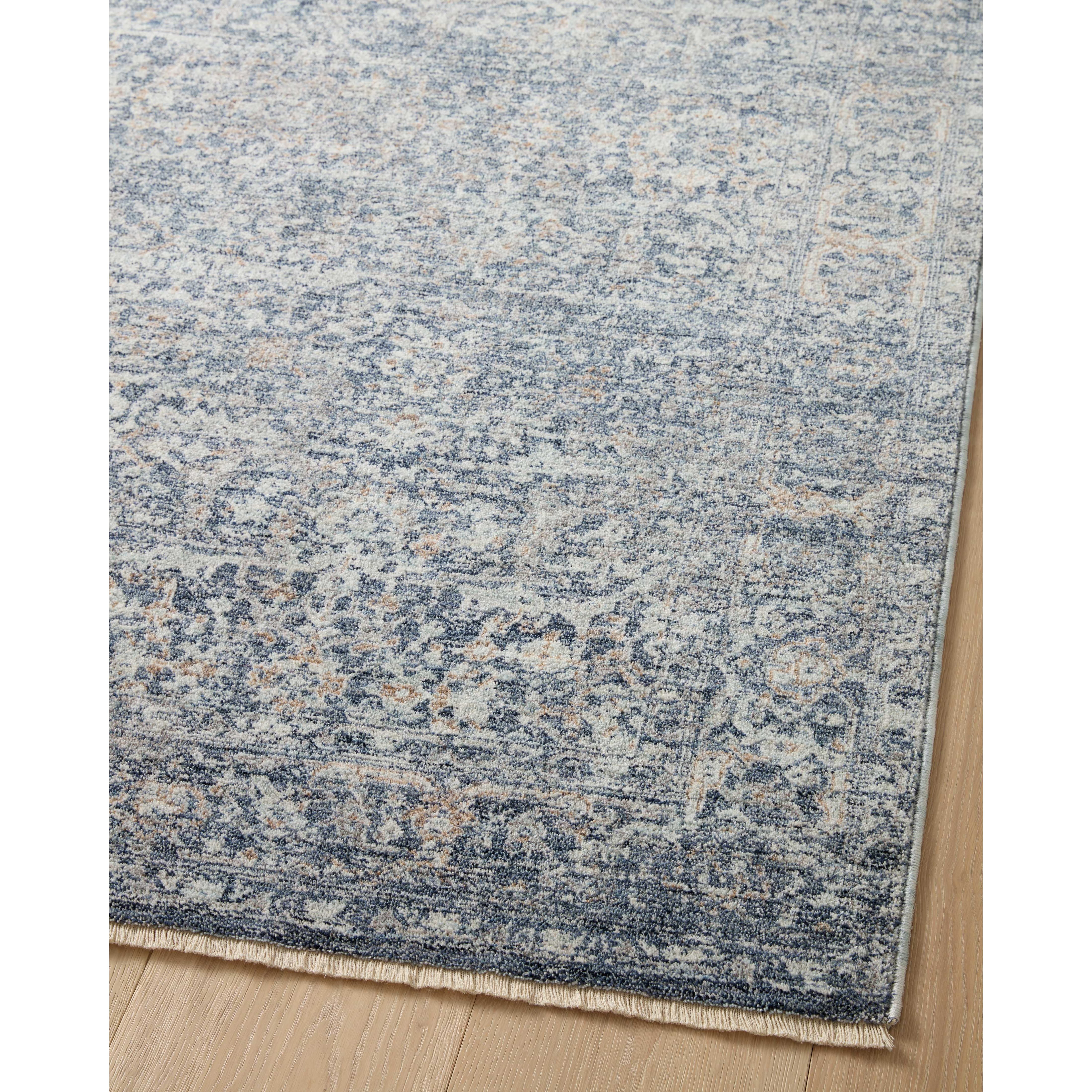Featuring Angela Rose x Loloi Blake Denim / Taupe Rug by Loloi at Amethyst Home. Designed in an expertly distressed antique style, the Angela Rose x Loloi Blake Denim / Taupe rug features traditional motifs that have softened into the background, making it an effortless neutral in any room. Muted earth-toned palettes complement a range of furniture, while subtle cream-colored fringe at the . Amethyst Home provides interior design services, furniture, rugs, and lighting in the Baltimore metro area.