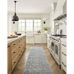 Featuring Angela Rose x Loloi Blake Denim / Taupe Rug by Loloi at Amethyst Home. Designed in an expertly distressed antique style, the Angela Rose x Loloi Blake Denim / Taupe rug features traditional motifs that have softened into the background, making it an effortless neutral in any room. Muted earth-toned palettes complement a range of furniture, while subtle cream-colored fringe at th. Amethyst Home provides interior design services, furniture, rugs, and lighting in the Kansas City metro area.