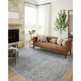 Featuring Angela Rose x Loloi Blake Denim / Taupe Rug by Loloi at Amethyst Home. Designed in an expertly distressed antique style, the Angela Rose x Loloi Blake Denim / Taupe rug features traditional motifs that have softened into the background, making it an effortless neutral in any room. Muted earth-toned palettes complement a range of furniture, while subtle cream-colored fringe at the edge. Amethyst Home provides interior design services, furniture, rugs, and lighting in the Omaha metro area.