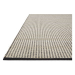 Featuring Angela Rose x Loloi Colton Ivory / Black Rug by Loloi at Amethyst Home. The Angela Rose x Loloi Colton Ivory / Black rug is a new take on the staple jute rug, blended with cotton for added softness. In a range of linear designs in modern earth tones, Colton can add visual interest to a room or serve as a gently textured neutral. This collection is hand-woven in India and GoodWeave . Amethyst Home provides interior design services, furniture, rugs, and lighting in the Portland metro area.