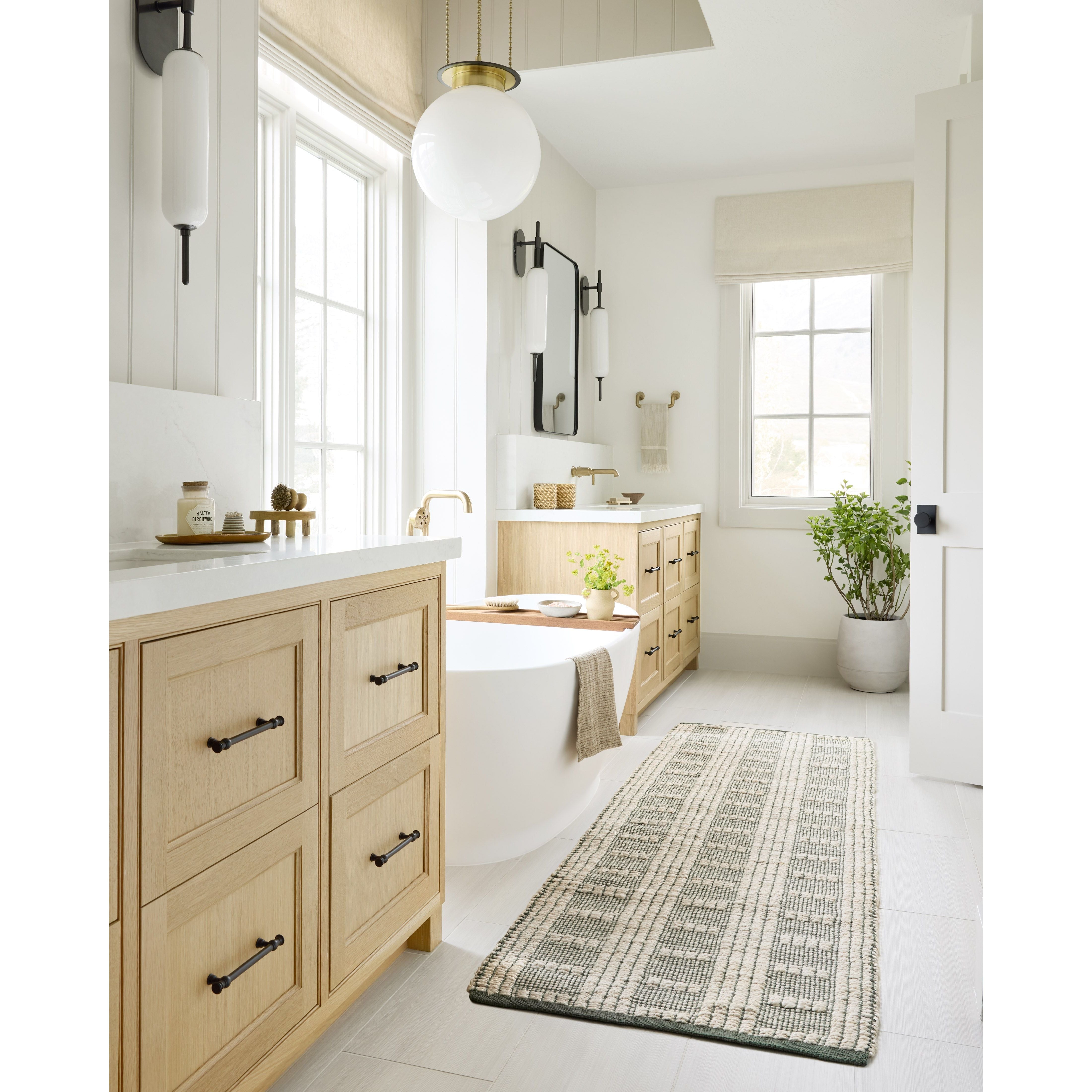 Featuring Angela Rose x Loloi Colton Ivory / Sage Rug by Loloi at Amethyst Home. The Angela Rose x Loloi Colton Ivory / Sage rug is a new take on the staple jute rug, blended with cotton for added softness. In a range of linear designs in modern earth tones, Colton can add visual interest to a room or serve as a gently textured neutral. This collection is hand-woven in India and GoodWeave . Amethyst Home provides interior design services, furniture, rugs, and lighting in the Alpharetta metro area.