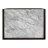 We love the white marble top of this Ashcroft Nightstand. With two soft-close drawers, this is a sophisticated and functional piece to add to your bedroom.   Size: 26.5"W x 19"D x 18"H Material: Acacia Veneer, White Marble Top, MDF