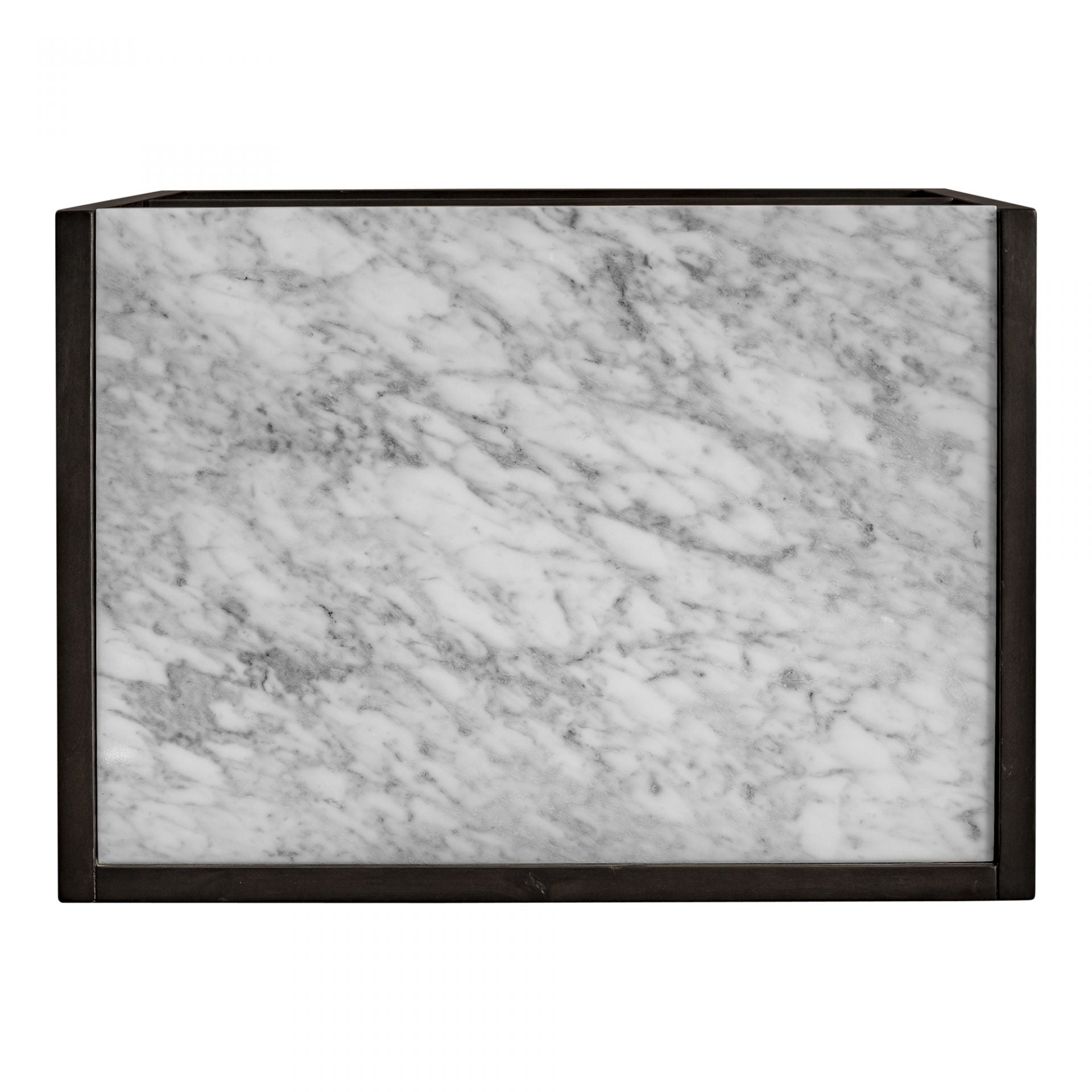 We love the white marble top of this Ashcroft Nightstand. With two soft-close drawers, this is a sophisticated and functional piece to add to your bedroom.   Size: 26.5"W x 19"D x 18"H Material: Acacia Veneer, White Marble Top, MDF