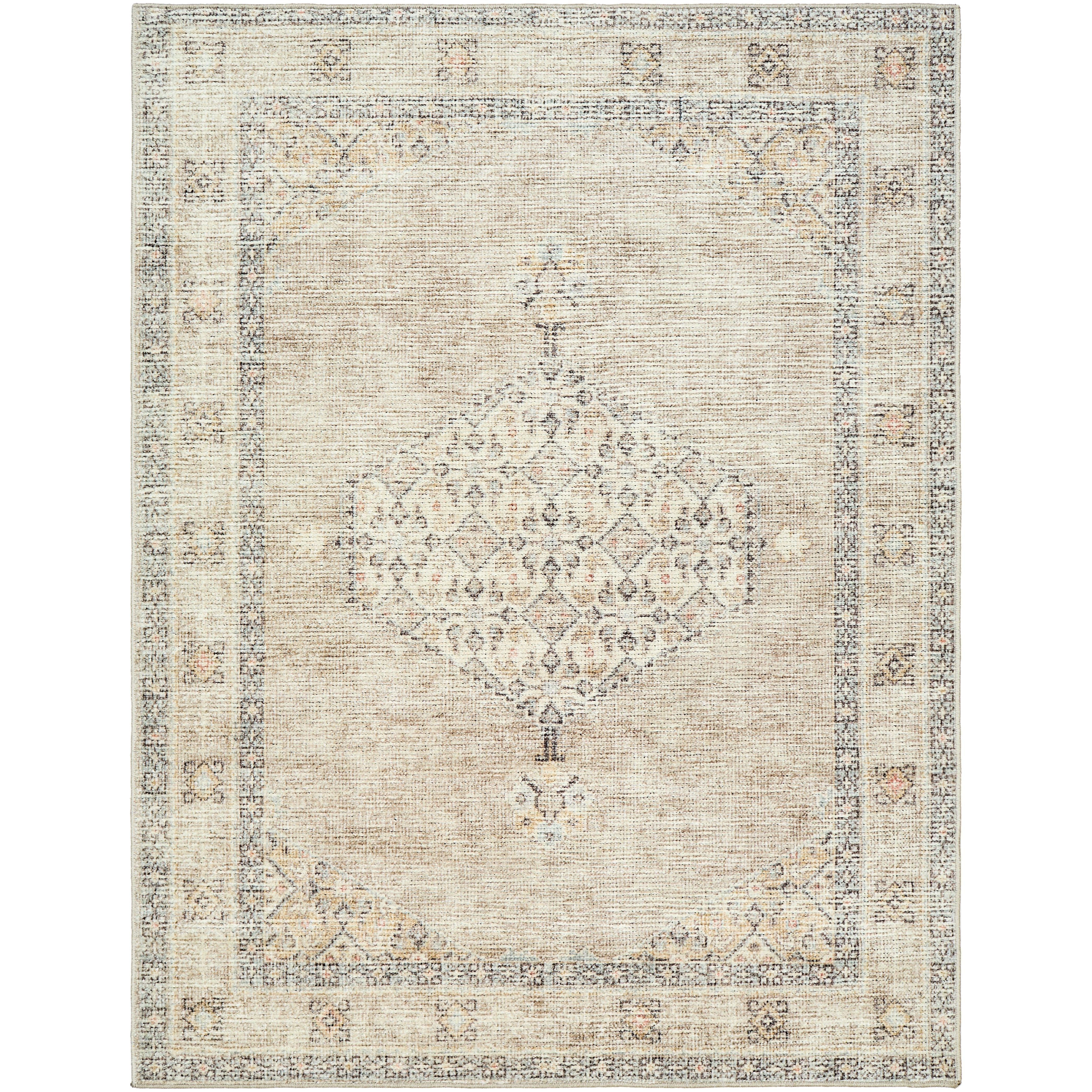 Featuring Becki Owens x Surya Lila Off White Medallion Area Rug by Surya at Amethyst Home. Brought to you by Becki Owens x Surya, the Lila Off White medallion area rug combines rich, detailed design with warm soft neutrals and tones to create an inviting space that will always feel familiar. Antique elements with vintage inspiration, bring an old world feel to any type of space. Amethyst Home provides interior design, new construction, custom furniture, and area rugs in the Kansas City metro area.