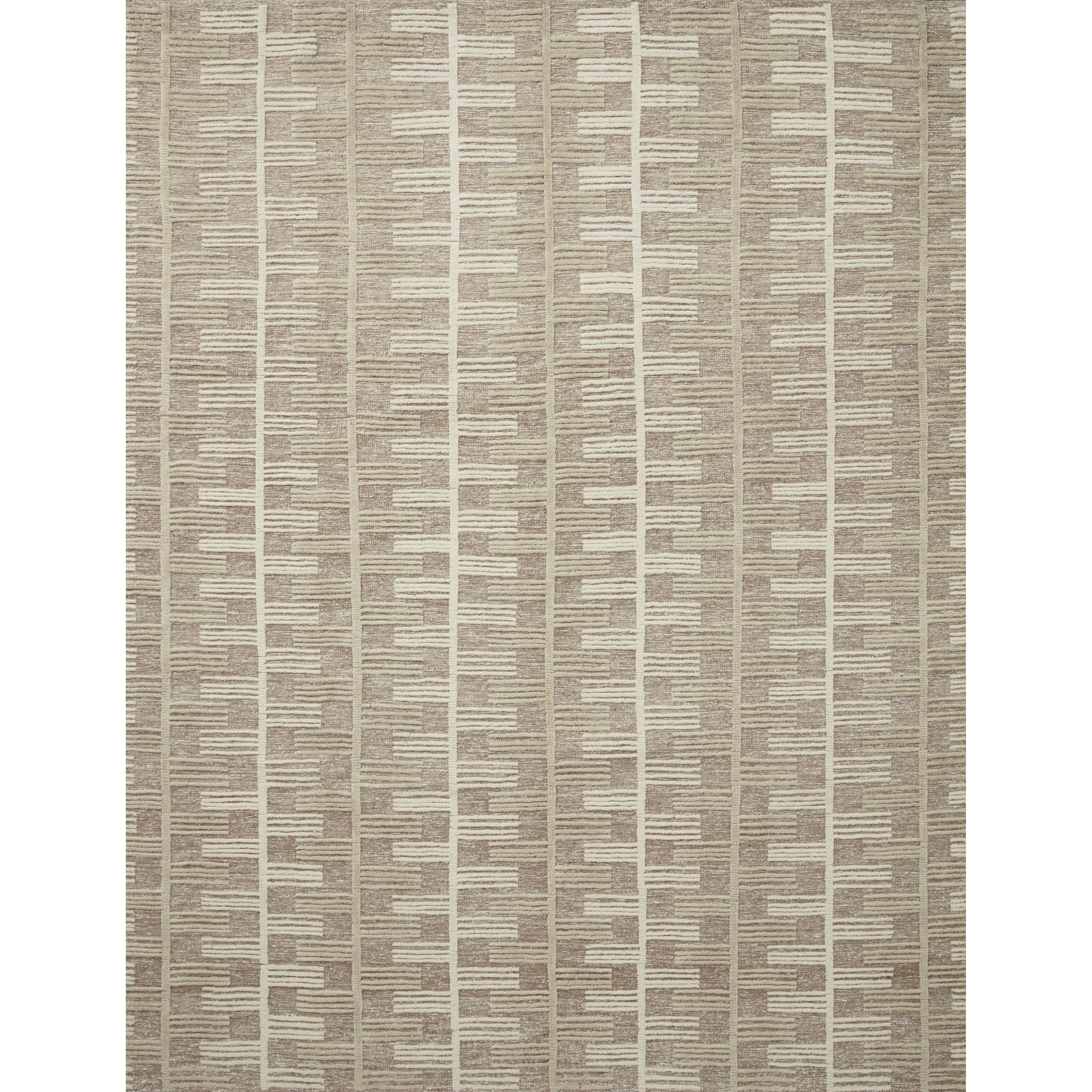 Featuring Carrier & Company x Loloi Harrison Taupe / Ivory Rug by Loloi at Amethyst Home. Inspired by Swedish weavings, the Harrison Taupe / Ivory rug for Carrier and Company x Loloi is a playful selection of high/low pile, where the patterns are expressed through the weaves. Linear patterns help create order and clarity in a room, and the repetition in the patterns creates a pleasant ene. Amethyst Home provides interior design services, furniture, rugs, and lighting in the Kansas City metro area.