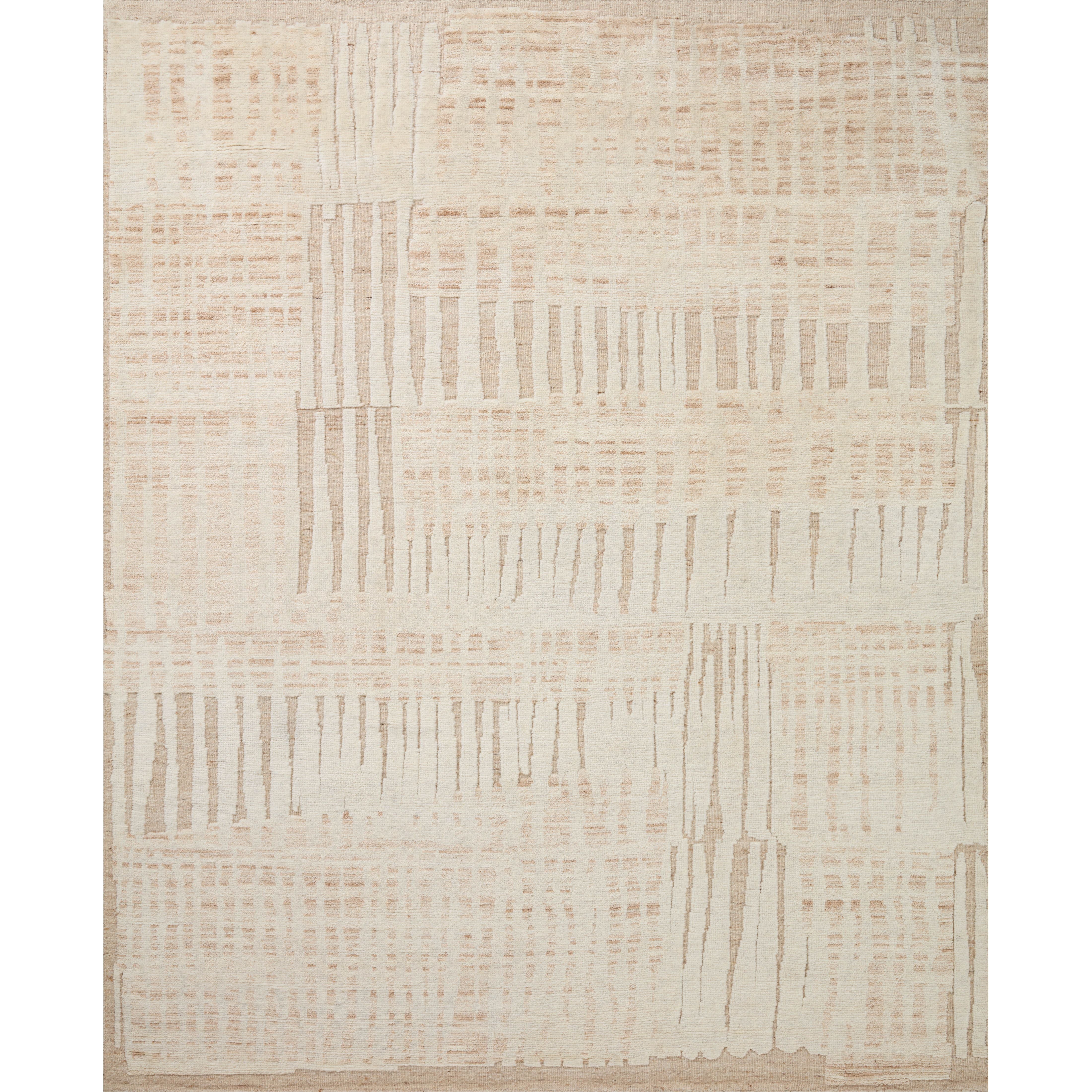 Featuring Carrier & Company x Loloi Moore Blush / Ivory Hand-Knotted Rug by Loloi at Amethyst Home. The Moore Collection for Carrier and Company x Loloi is a sophisticated area rug with a subtle interplay of higher, lighter tone pile above a deeper-toned base pile. Abstract geometric patterns in airy, neutral palettes create a sense of freshness and textu.  Amethyst Home provides interior design, new home construction design consulting, vintage area rugs, and lighting in the Washington metro area.