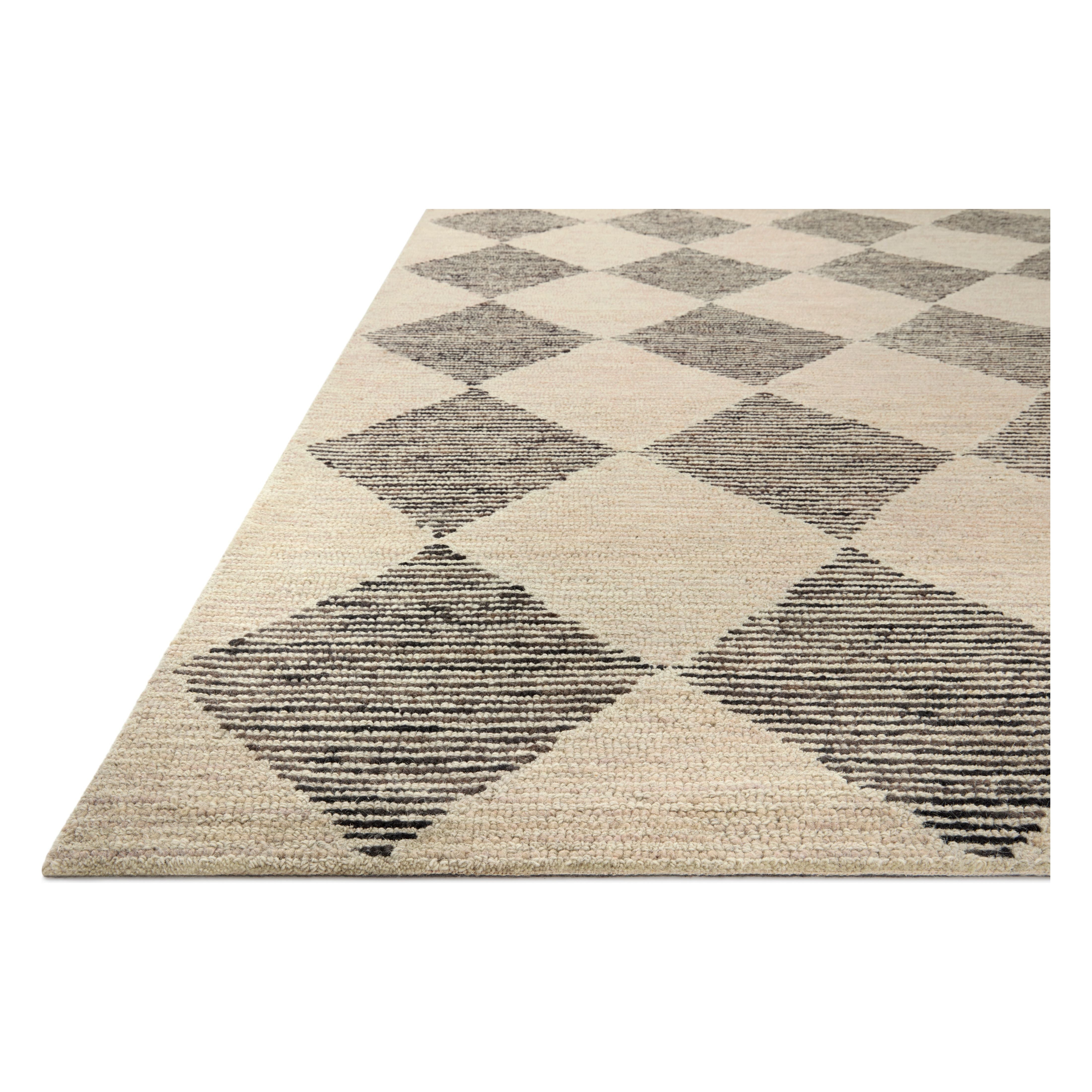 Featuring Chris Loves Julia x Loloi Francis Beige / Charcoal Rug by Loloi at Amethyst Home. Balancing a matte wool look with a bit of sheen — the Francis rug is a beautiful ode to Julia Marcum’s signature tile work. Perfectly neutral — this rug mixes old traditions with fresh modern sensibility.
It’s no coincidence that the pattern of the Francis Beige / Charcoal rug for Chris Loves Julia x Lol. Amethyst Home provides interior design services, furniture, rugs, and lighting in the Miami metro area.