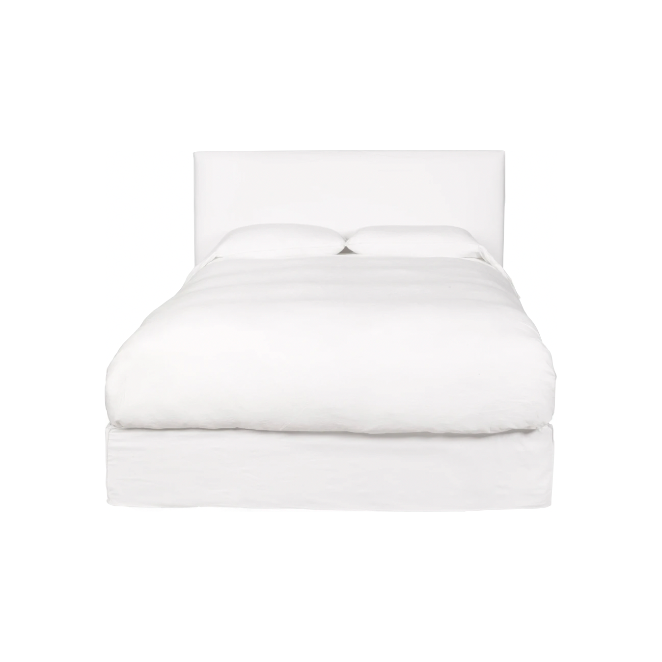 Featuring April Bed in Indigo Pin Stripe by Cisco Brothers at Amethyst Home. Cisco Brothers April Bed is designed and constructed in Los Angeles. The pinched edges and clean lines bring a modern, minimalist feel to any bedroom. Photographed in White Denim and Bengal Pin Striped Indigo.
Full Dimensions: 60"w x 49"h x 81"dSide Rails: 13.75"Slat Height: 5.7. Amethyst Home provides interior design, new home construction design consulting, vintage area rugs, and lighting in the Kansas City metro area.