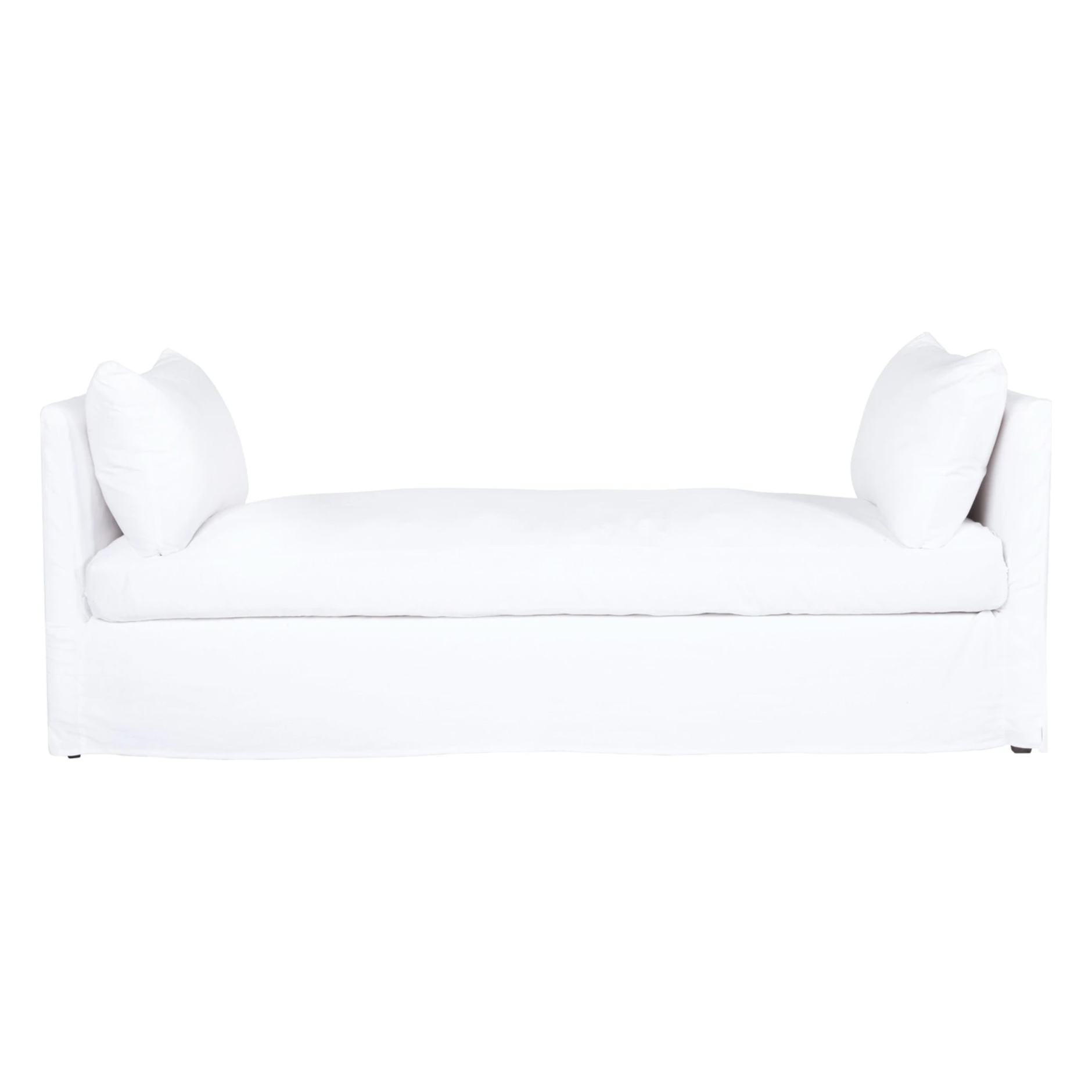 Featuring April Daybed 82" by Cisco Brothers at Amethyst Home. The April Daybed by Cisco Brothers is one of our favorite, most versatile pieces for any room in your home. Photographed in Brevard Birch and Otis White.
Overall size: 82"w x 31"d x 29"hSitting Space: 60"w x 31"dSeat Height: 19.5"hArm Height: 29"h. Amethyst Home provides interior design, new home construction design consulting, vintage area rugs, and lighting in the Miami metro area.