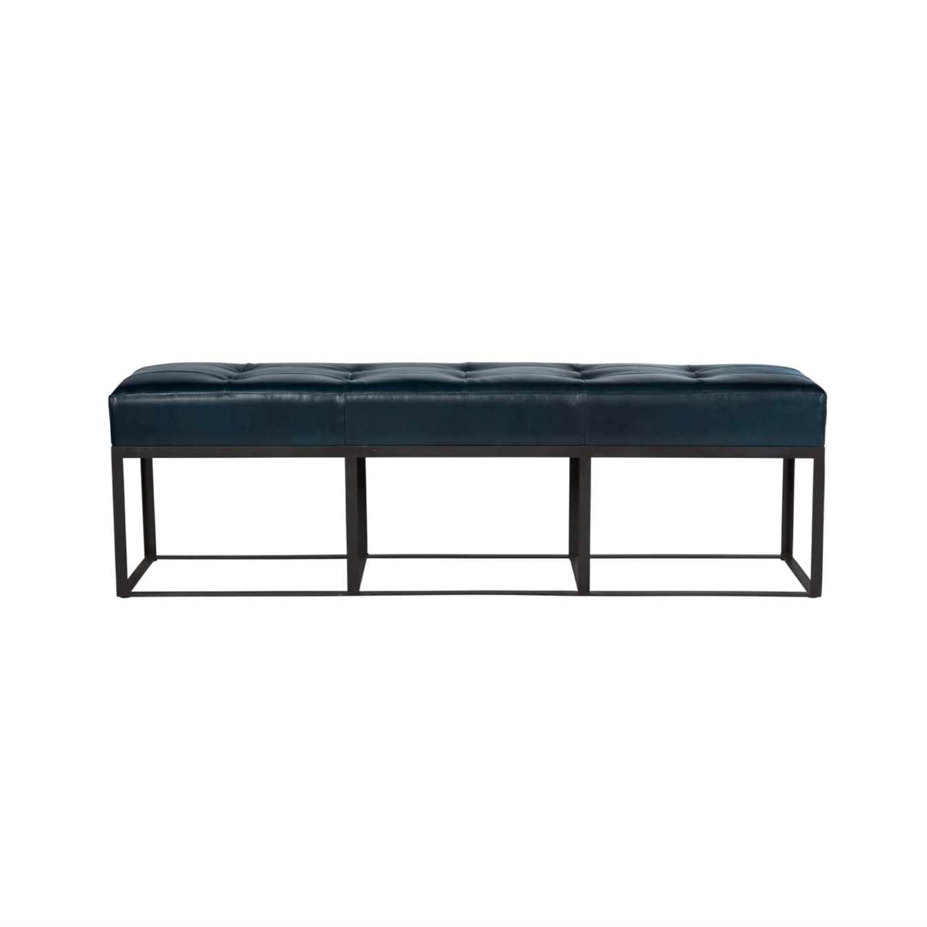 Featuring Cruz 48" Bench by Cisco Brothers at Amethyst Home. We're obsessed with the look of the metal base and leather cushion. The Cruz Bench from Cisco Brothers adds a sophisticated look to any space. Priced and pictured in a grade 500 leather Bronson Blue.
Overall: 48"w x 16"d x 19"hSeat Height: 19"h
All pieces are priced with a feather cloud package. Amethyst Home provides interior design, new home construction design consulting, vintage area rugs, and lighting in the Washington metro area.