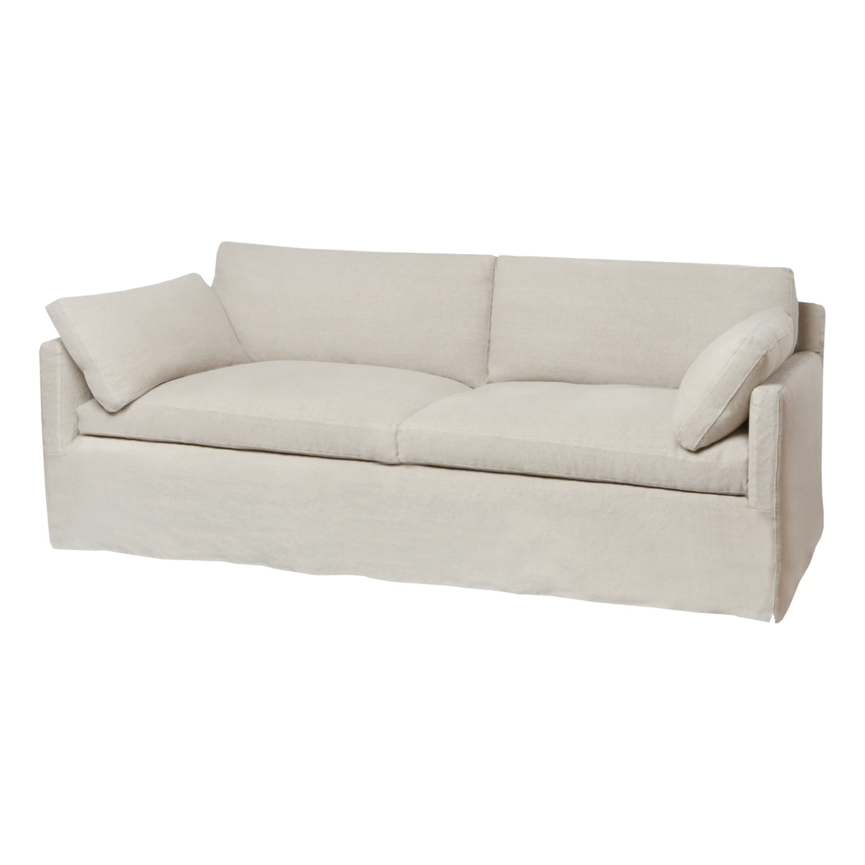 Featuring Louis Sofa Family - Custom by Cisco Brothers at Amethyst Home. This Louis sofa is a shop favorite -- simply beautiful and so comfortable for the modern family! The Louis Sofa blends modern and coastal aesthetics with clean lines, a straight skirt, and a subtle 2" slit. It’s two-over-two cushions provide the perfect seating to catch up with old fr. Amethyst Home provides interior design, new home construction design consulting, vintage area rugs, and lighting in the Monterey metro area.