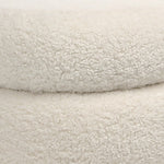 Featuring Jolo Faux Sheepskin Ottoman by Dovetail at Amethyst Home. Faux sheepskin ottoman that works with practically every design vibe.  
17"h x 18"w x 18"d
Spot clean with hydrogen peroxide for a fresh look.. Amethyst Home provides interior design, new home construction design consulting, vintage area rugs, and lighting in the Seattle metro area.