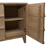 Featuring Margaux Sideboard by Dovetail at Amethyst Home. Introducing the Margaux Sideboard - the epitome of elegant storage. Its warm wooden curves add a touch of sophistication to any space, while the ample storage is perfect for keeping all your belongings organized. 
71"w x 17"d x 33"hMaterial : Rubber Wood and Oak Veneer. Amethyst Home provides interior design, new home construction design consulting, vintage area rugs, and lighting in the Alpharetta metro area.