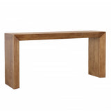 Featuring Sonya Console Table by Dovetail at Amethyst Home. Indulge in a touch of nature with our Sonya Console Table. Crafted from reclaimed materials, its minimalist design adds a dash of naturalism to any space. 
65"w x 16"d x 32"hMaterial : Solid Reclaimed Pine WoodWeight : 72.5 lbs. Amethyst Home provides interior design, new home construction design consulting, vintage area rugs, and lighting in the Miami metro area.