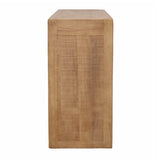 Featuring Sonya Console Table by Dovetail at Amethyst Home. Indulge in a touch of nature with our Sonya Console Table. Crafted from reclaimed materials, its minimalist design adds a dash of naturalism to any space. 
65"w x 16"d x 32"hMaterial : Solid Reclaimed Pine WoodWeight : 72.5 lbs. Amethyst Home provides interior design, new home construction design consulting, vintage area rugs, and lighting in the Monterey metro area.