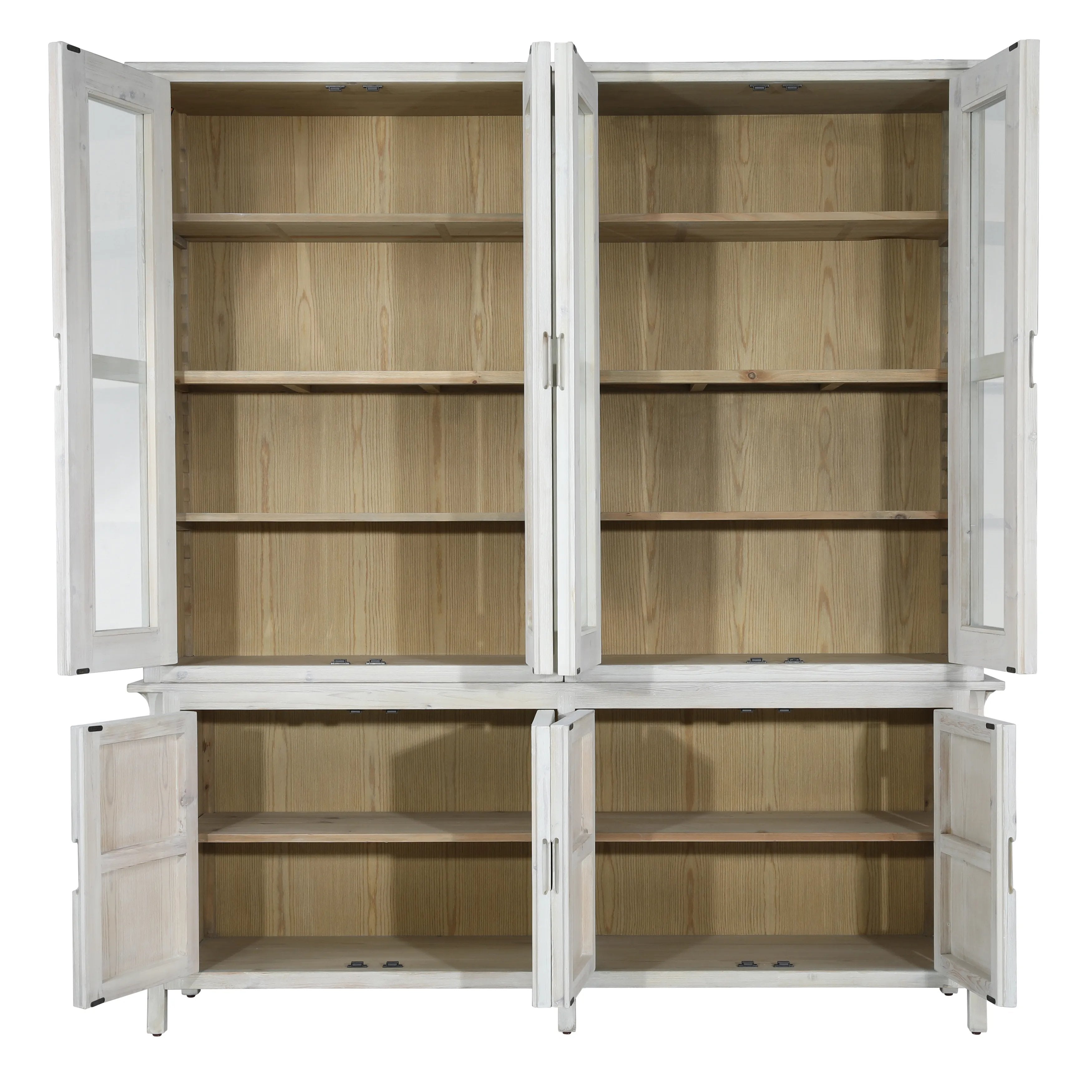 Featuring Torre Grey Cabinet by Dovetail at Amethyst Home. Organize any room with this elegant Torre Grey Cabinet. Its neutral colour makes it easy to match any interior design, while its solid construction ensures lasting durability. Keep your items neat and tidy or make a statement with this stylish cabinet.
Depth : 19 inFinish : Light Grey WashHeight : . Amethyst Home provides interior design, new home construction design consulting, vintage area rugs, and lighting in the Alpharetta metro area.