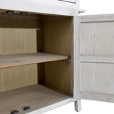 Featuring Torre Grey Cabinet by Dovetail at Amethyst Home. Organize any room with this elegant Torre Grey Cabinet. Its neutral colour makes it easy to match any interior design, while its solid construction ensures lasting durability. Keep your items neat and tidy or make a statement with this stylish cabinet.
Depth : 19 inFinish : Light Grey WashHeight :. Amethyst Home provides interior design, new home construction design consulting, vintage area rugs, and lighting in the Los Angeles metro area.