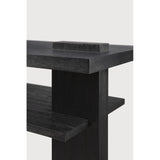 Featuring Abstract Console Teak Black by Ethnicraft at Amethyst Home. Inspired by the Dutch architectural movement de Stijl, the Abstract console is not only centered around style, but also purpose. With its contemporary black finish, discover new proportions and interest from every angle.
Dimensions: 16.5"d x 52.5"w x 33.5"h
Finish : VarnishedFloor Protector. Amethyst Home provides interior design, new home construction design consulting, vintage area rugs, and lighting in the Houston metro area.