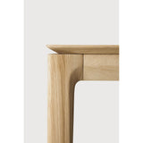 Featuring Bok Desk Oak by Ethnicraft at Amethyst Home. Reminiscent of a goat's curved horns, the Bok collection combines sculptural elegance and contemporary crafting into a graceful and airy form. This Bok desk adds the warmth of solid wood and simplistic practicality to any office space.
Dimensions: 31.5"d x 63"w x 30"h
Brushed : NoFinish : VarnishedFloo. Amethyst Home provides interior design, new home construction design consulting, vintage area rugs, and lighting in the Des Moines metro area.