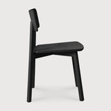 Featuring Casale Dining Chair Oak Black by Ethnicraft at Amethyst Home. Designed by Studio Kaschkasch, the Casale chair boasts straight lines to form a smooth, delicate shape, and the effortless design makes the graceful chair an adaptable piece.
Dimensions: 20.5"d x 18.5"w x 31.5"h
Finish : VarnishedFloor Protector : YesMain Material : OakSolid wood : Yes
Fo. Amethyst Home provides interior design, new home construction design consulting, vintage area rugs, and lighting in the Houston metro area.