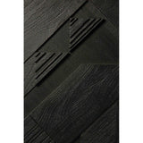 Featuring Graphic Sideboard Teak Black by Ethnicraft at Amethyst Home. In his quest to add movement to the surface, designer Alain van Havre started layering and combining triangular shapes. Before he knew it he had created a visually enticing composition out of teak and the Graphic design was born. By using multiple layers, a sense of depth and dynamism i. Amethyst Home provides interior design, new home construction design consulting, vintage area rugs, and lighting in the Washington metro area.