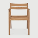 Featuring Jack Outdoor Dining Chair Frame Teak by Ethnicraft at Amethyst Home. Alluring from every angle, luxuriant shapes and curves form the basis of the Jack collection. Featuring upholstery woven in Belgium, the Jack offers clean, classic lines with a modern touch. Every detail has been meticulously crafted to ensure comfort and elegance while enjoying th. Amethyst Home provides interior design, new home construction design consulting, vintage area rugs, and lighting in the Houston metro area.