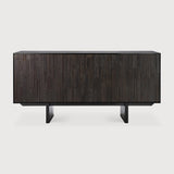 Featuring Mosaic Sideboard Teak Black by Ethnicraft at Amethyst Home. It all started with a happy incident. Inspired by the remaining offcuts from our factory designs, the layered wood pieces of the Mosaic sideboard form a rhythm, reminiscent of the partition of a pipe organ. Deeply influenced by music within his creative process, Alain van Havre offers a r. Amethyst Home provides interior design, new home construction design consulting, vintage area rugs, and lighting in the Park City metro area.