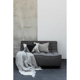 Featuring N701 Dark Grey Modular Sofa Sectional by Ethnicraft at Amethyst Home. The N701 Dark Grey Sofa is an inviting design that oozes comfort and relaxation. By combining the different pieces and sizes, you have unlimited possibilities when it comes to creating your own unique setting. Designed by Jacques Deneef, it’s available in multiple colors and materials.Size for the 1 seater sofa (W. Amethyst Home provides interior design services, furniture, rugs, and lighting in the Houston metro area.