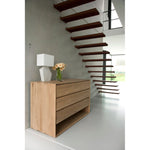 Featuring Nordic Dresser by Ethnicraft at Amethyst Home. Our Nordic Dresser combines refined design with the purity of solid wood. The bevelled edges gives this solid oak furniture an extra edge, we would say. This chest of drawers is made from solid oak and features three drawers.
Size: 51.5'" x 22.5'" x 33"
Material: Oak
Weight: 190 lbs. Amethyst Home provides interior design services, furniture, rugs, and lighting in the Kansas City metro area.