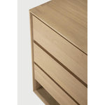 Featuring Nordic Dresser Oak by Ethnicraft at Amethyst Home. Our Nordic collection combines refined design with the purity of solid wood. The bevelled edges gives this solid oak furniture an extra edge, we would say. This chest of drawers is made from solid oak and features three drawers.
Dimentions: 22.5"d x 51.5"w x 33"h
Anti-tipping mechanism : YesFinish . Amethyst Home provides interior design, new home construction design consulting, vintage area rugs, and lighting in the Monterey metro area.