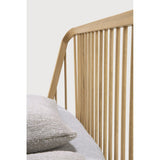 Featuring Oak Spindle Bed by Ethnicraft at Amethyst Home. The Oak Spindle Bed found its inspiration in the traditional spinning wheel and incorporates perfectly aligned spokes into the headboard. Slightly tapered legs and rounded edges add a soft, sensual quality to this beautiful bedroom collection.
For regular dusting use a dry cloth. For cleaning or in case of a spill, use a damp cl. Amethyst Home provides interior design services, furniture, rugs, and lighting in the Salt Lake City metro area.