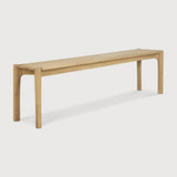 Featuring PI Bench Oak by Ethnicraft at Amethyst Home. The PI collection honours nature’s design by keeping the strength, curves and lines, as nature intended. Interesting shapes are discovered in this sleek and stylish, polished imperfect, finish. Each PI item is finished by hand to ensure that the individual character of the wood is respected. The PI benc. Amethyst Home provides interior design, new home construction design consulting, vintage area rugs, and lighting in the Charlotte metro area.