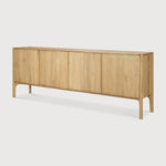 Featuring PI Sideboard Oak by Ethnicraft at Amethyst Home. The PI collection honours nature’s design by keeping the strength, curves and lines, as nature intended. Interesting shapes are discovered in this sleek and stylish, polished imperfect, finish. Each PI item is finished by hand to ensure that the individual character of the wood is respected. The PI . Amethyst Home provides interior design, new home construction design consulting, vintage area rugs, and lighting in the Calabasas metro area.
