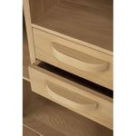 Featuring Pirouette Rack Oak by Ethnicraft at Amethyst Home. Playful yet somber, the 60s-inspired Pirouette bookrack is a functional storage space that doubles as a statement piece.
Dimensions: 12"d x 24"w x 79"h
Anti-tipping mechanism : YesFinish : OiledMain Material : OakSolid wood : Yes. Amethyst Home provides interior design, new home construction design consulting, vintage area rugs, and lighting in the Winter Garden metro area.