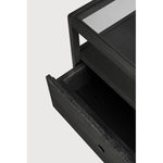 Featuring Spindle Bedside Table Oak Black by Ethnicraft at Amethyst Home. With its one drawer, open space and slightly tapered legs, the Spindle bedside table is the perfect no-nonsense companion for the striking Spindle bed.
Dimensions: 14"d x 22"w x 20.5"h
Anti-tipping mechanism : YesFinish : VarnishedFloor Protector : YesMain Material : OakMax weight. Amethyst Home provides interior design, new home construction design consulting, vintage area rugs, and lighting in the Newport Beach metro area.