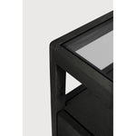 Featuring Spindle Bedside Table Oak Black by Ethnicraft at Amethyst Home. With its one drawer, open space and slightly tapered legs, the Spindle bedside table is the perfect no-nonsense companion for the striking Spindle bed.
Dimensions: 14"d x 22"w x 20.5"h
Anti-tipping mechanism : YesFinish : VarnishedFloor Protector : YesMain Material : OakMax weight : 66. Amethyst Home provides interior design, new home construction design consulting, vintage area rugs, and lighting in the Portland metro area.