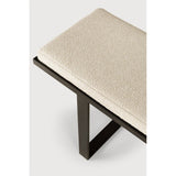 Featuring Stability Bench by Ethnicraft at Amethyst Home. Strong and simple lines form the basis of the Stability. Intrigue comes with the thickness of the upholstered cushion top revealing a contrast with the airy metal base. As with all benches, these practical items can stand alone in a range of spaces or pair with a dining table for practical seating.
D. Amethyst Home provides interior design, new home construction design consulting, vintage area rugs, and lighting in the Charlotte metro area.