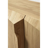 Featuring Stairs Sideboard by Ethnicraft at Amethyst Home. An angular composition, designed by Alain van Havre, forms the heart of a design that aims to distance itself from traditional static and immobile surfaces. A unique sense of volume is created which alters your perception of the sideboard as you walk by.
Dimensions: 18.5"d x 79"w x 31.5"h
Adjustable. Amethyst Home provides interior design, new home construction design consulting, vintage area rugs, and lighting in the Nashville metro area.