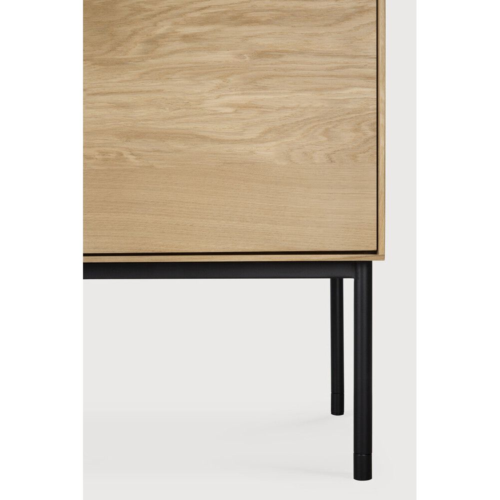 Featuring Whitebird Sideboard Oak by Ethnicraft at Amethyst Home. For our Whitebird collection, designer Alain van Havre brings together opposing elements, combining soft round legs and eye-catching graphic lines into light and airy designs.
Dimensions: 18"d x 59.5"w x 33.5"h
Adjustable Shelves : YesAnti-tipping mechanism : YesFinish : VarnishedMain Materia. Amethyst Home provides interior design, new home construction design consulting, vintage area rugs, and lighting in the Calabasas metro area.