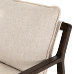 Featuring Ace Chair - Thames Cream by Four Hands at Amethyst Home. This Ace Thames Cream Chair has a gorgeous, solid parawood base with large, comfortable cushions. The perfect chair to relax or curl up with a good book in your living room or bedroom. 
Overall Dimensions: 30"W x 37.50"L x 31"HColors: Thames Cream, Burnt ParawoodMaterials: 66%Pl, 19%Pc, 1.  Amethyst Home provides interior design, new home construction design consulting, vintage area rugs, and lighting in the Los Angeles metro area.