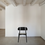 Featuring Franco Black Dining Chair by Four Hands at Amethyst Home. We love the exaggerated winged back of this Franco Black Dining Chair. The jet black finish brings a modern look to this mid-century style. 
Overall Dimensions: 20.50"W x 19.25"L x 30.25"HColors: Black Veneer, BlackMaterials: Ash Veneer, Solid AshWeight: 12.13 lbVolume: 5.83 cu ftSeat Dept.  Amethyst Home provides interior design, new home construction design consulting, vintage area rugs, and lighting in the San Diego metro area.