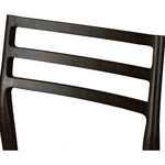 Featuring Glenmore Light Carbon Dining Chair by Four Hands at Amethyst Home. We love the ladderback chair of this Glenmore Light Carbon Dining Chair. The carbon-toned seating blends cotton with linen and elevates the space for any dining room or kitchen area. 
Overall Dimensions: 21.75"W x 22"L x 34"HColors: Light Carbon, Essence NaturalMaterials: Solid Oa.  Amethyst Home provides interior design, new home construction design consulting, vintage area rugs, and lighting in the Nashville metro area.