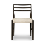 Featuring Glenmore Light Carbon Dining Chair by Four Hands at Amethyst Home. We love the ladderback chair of this Glenmore Light Carbon Dining Chair. The carbon-toned seating blends cotton with linen and elevates the space for any dining room or kitchen area. 
Overall Dimensions: 21.75"W x 22"L x 34"HColors: Light Carbon, Essence NaturalMaterials: Solid O.  Amethyst Home provides interior design, new home construction design consulting, vintage area rugs, and lighting in the Washington metro area.