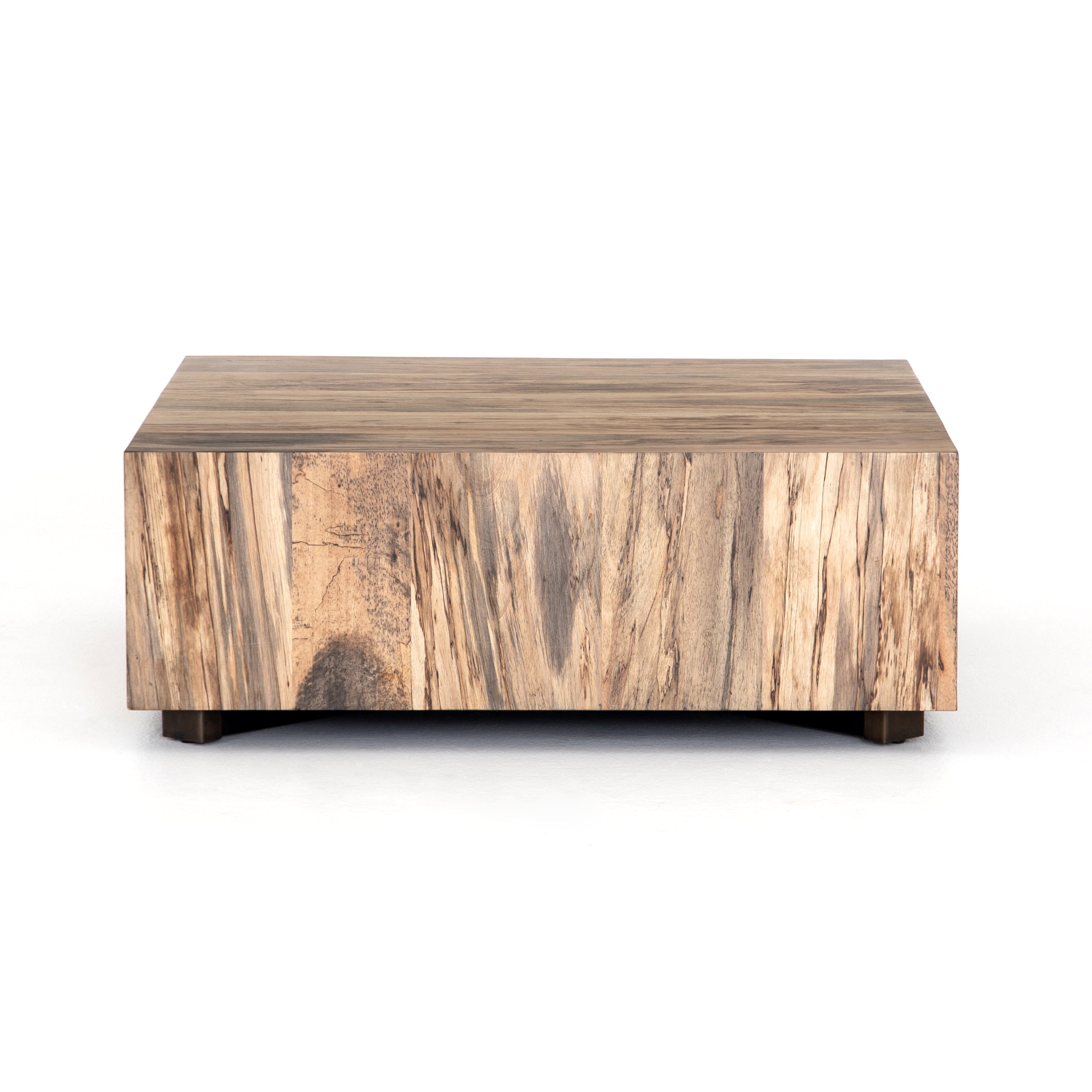 Featuring Hudson Square Coffee Table - Spalted Primavera by Four Hands at Amethyst Home. We are obsessed with the spalted pimavera coloring of this Hudson Spalted Primavera Square Coffee Table. A stunning piece to add to any living room or loung area. Reflective of woods' natural character, a slight color variance is possible.
Overall Dimensions: 40"W x 40.  Amethyst Home provides interior design, new home construction design consulting, vintage area rugs, and lighting in the Nashville metro area.